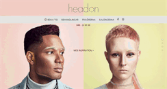 Desktop Screenshot of headon.se